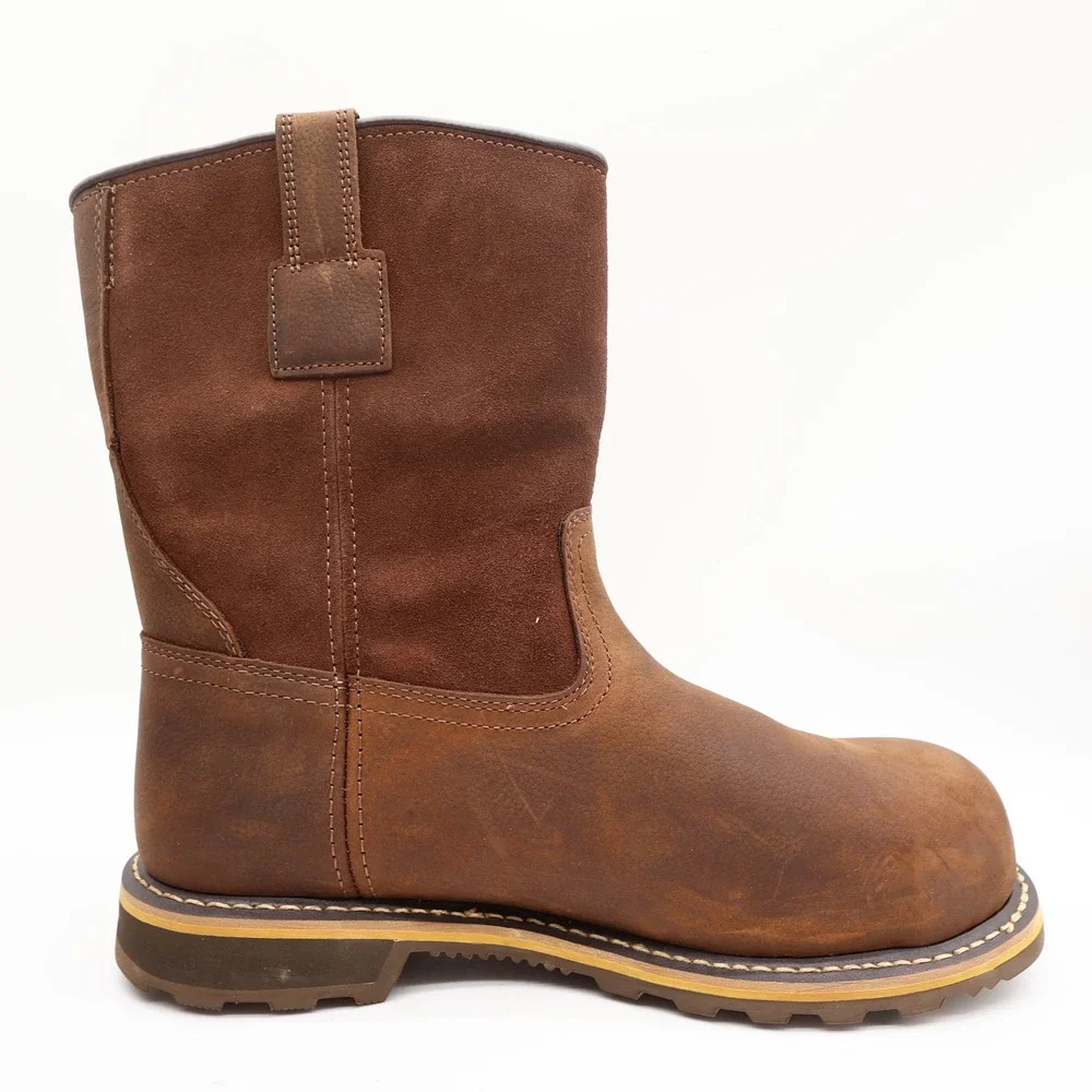 Carhartt Modern Work Boots Mens 13 M Brown Leather Safety Composite Toe NWT
